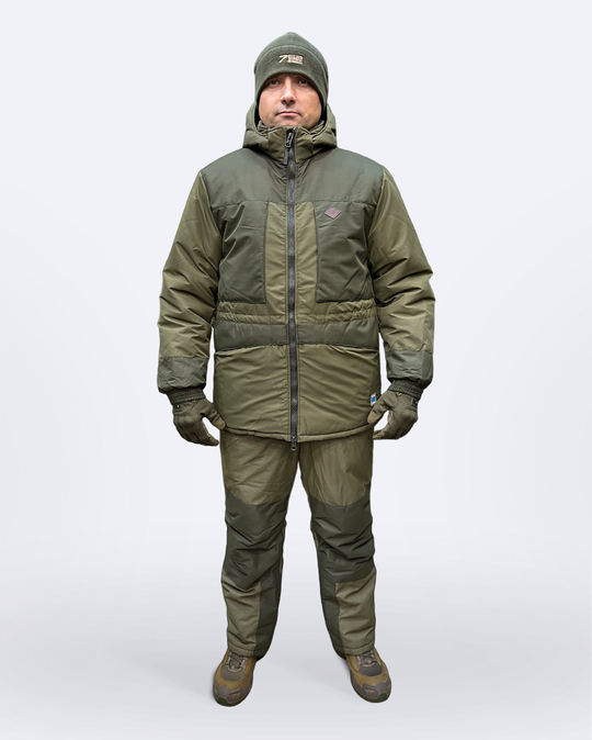 Зимний костюм Taygerr Егерь –45 °C, хаки, мембрана Кошачий глаз