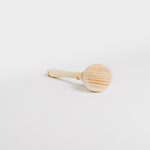 Деревянная погремушка из кедра с наполнением из пшена. WT4