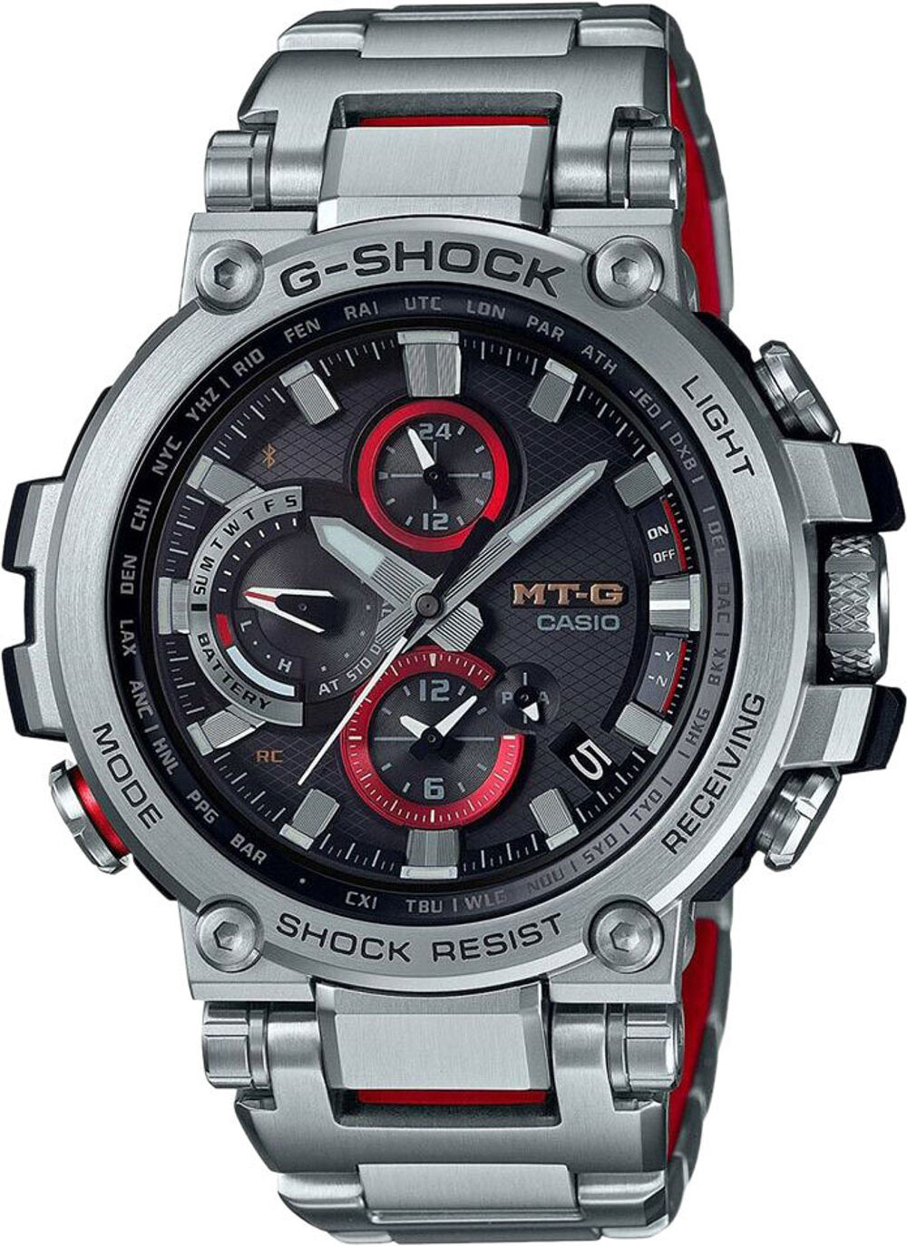 Японские наручные часы Casio G-SHOCK MTG-B1000D-1A с хронографом
