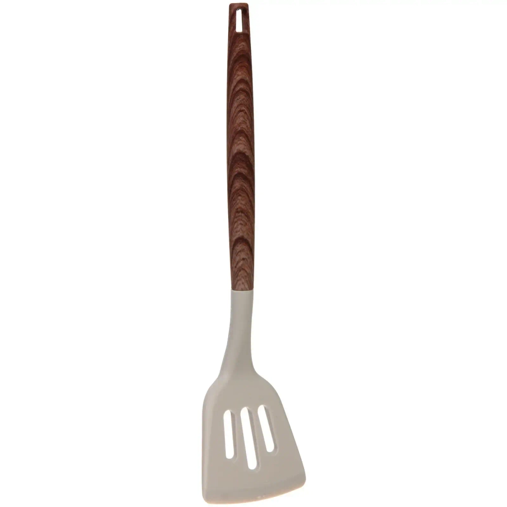 Лопатка кухонная силиконовая с прорезями «АМАДЕО» 33см