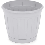 Горшок цв. Дионис 1,6л (серый) (комплект 32 шт)