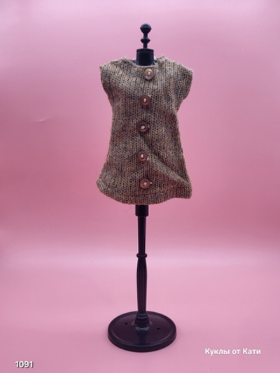 Одежда для куклы Барби винтаж платье 1091