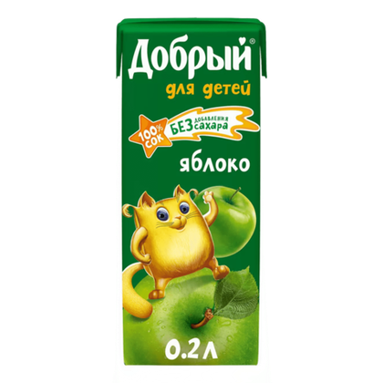 Сок Добрый 0,2л.