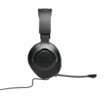 Компьютерная гарнитура JBL Quantum 100, черные, игровые наушники проводные