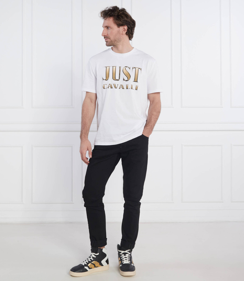 футболка Just Cavalli - белый(S03GC0686 N20663)