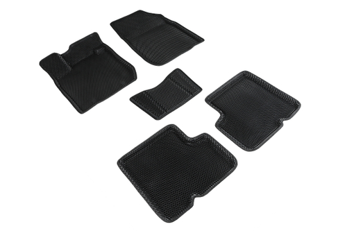 Коврики EVA 3D ромб для Lada Largus (2 ряда) 2012-н.в., Seintex.95226