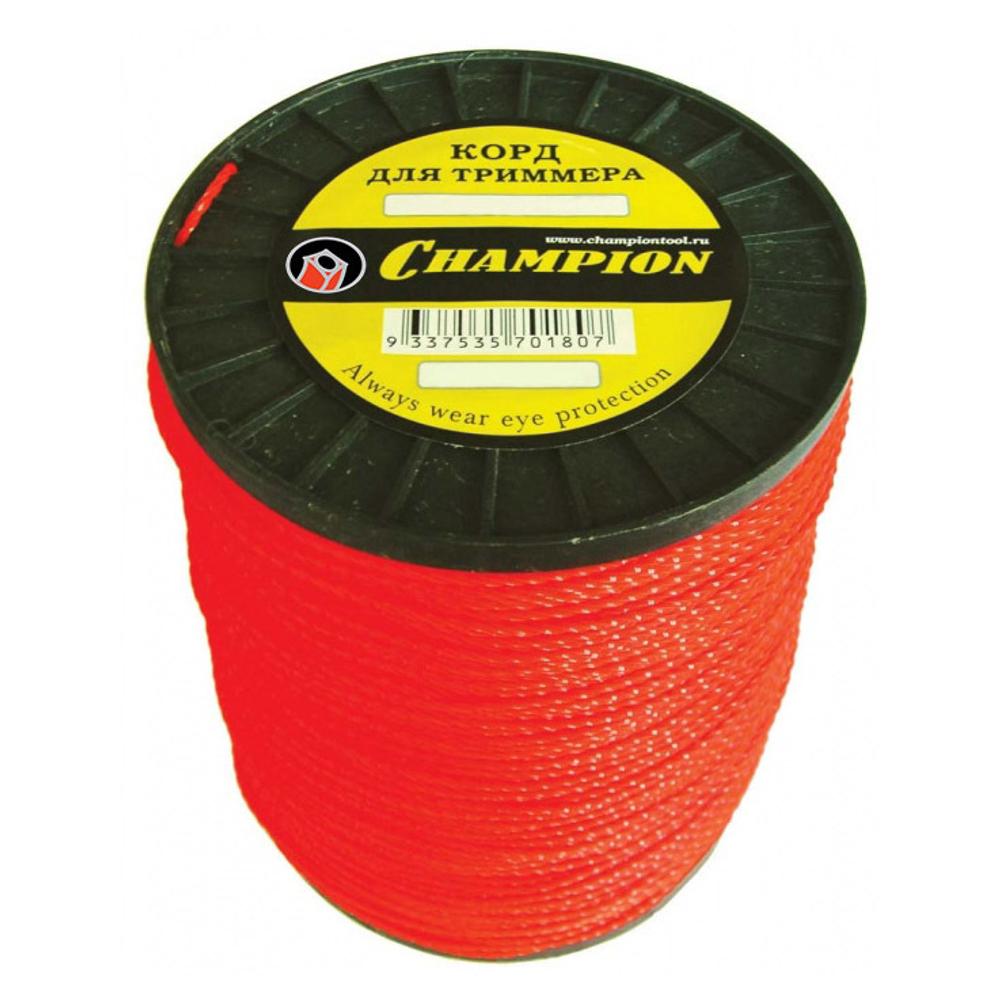 Леска CHAMPION Twisted Square 2,4*40 м (витой квадрат)   C7006
