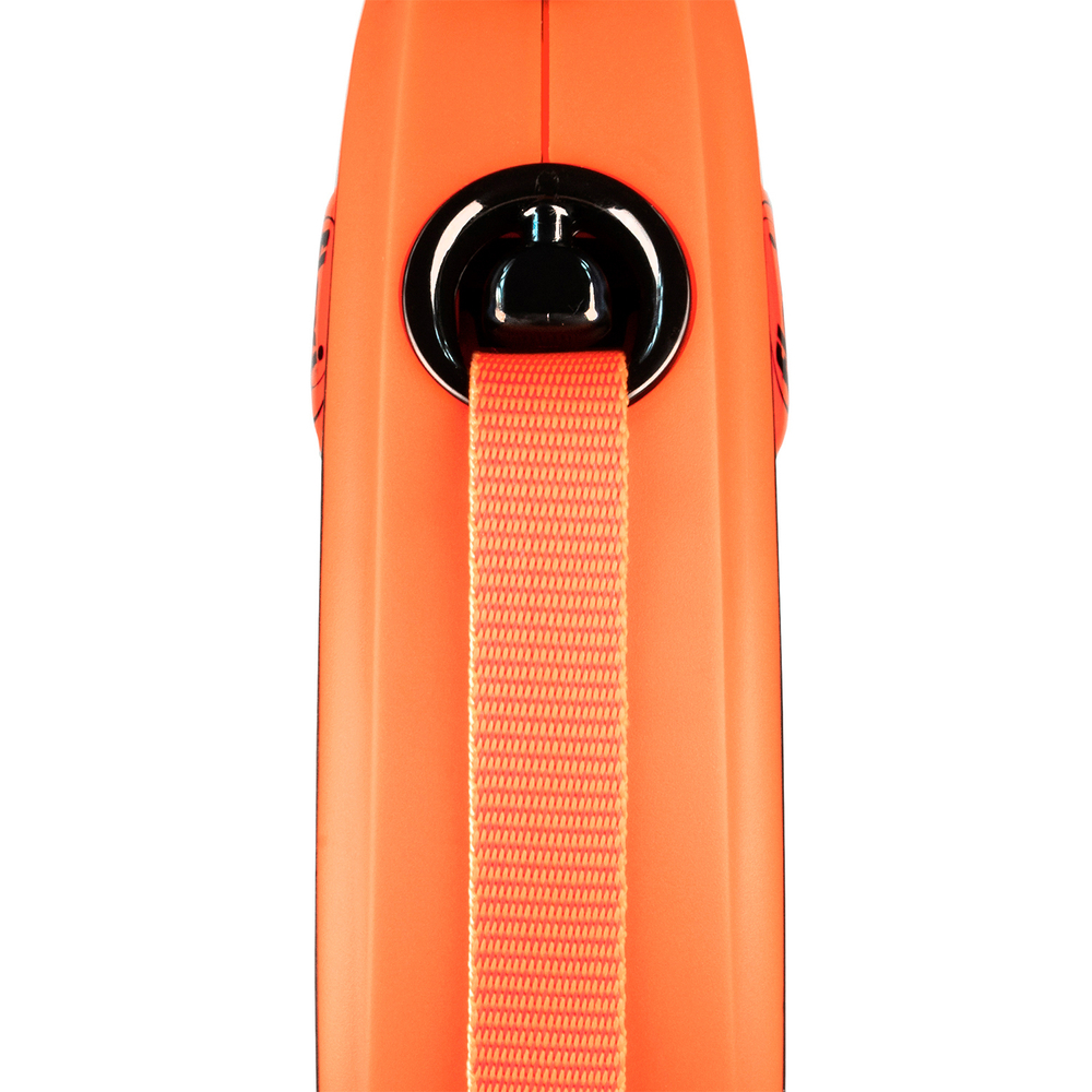 flexi рулетка Xtreme L (до 55 кг) 8 м лента оранжевая