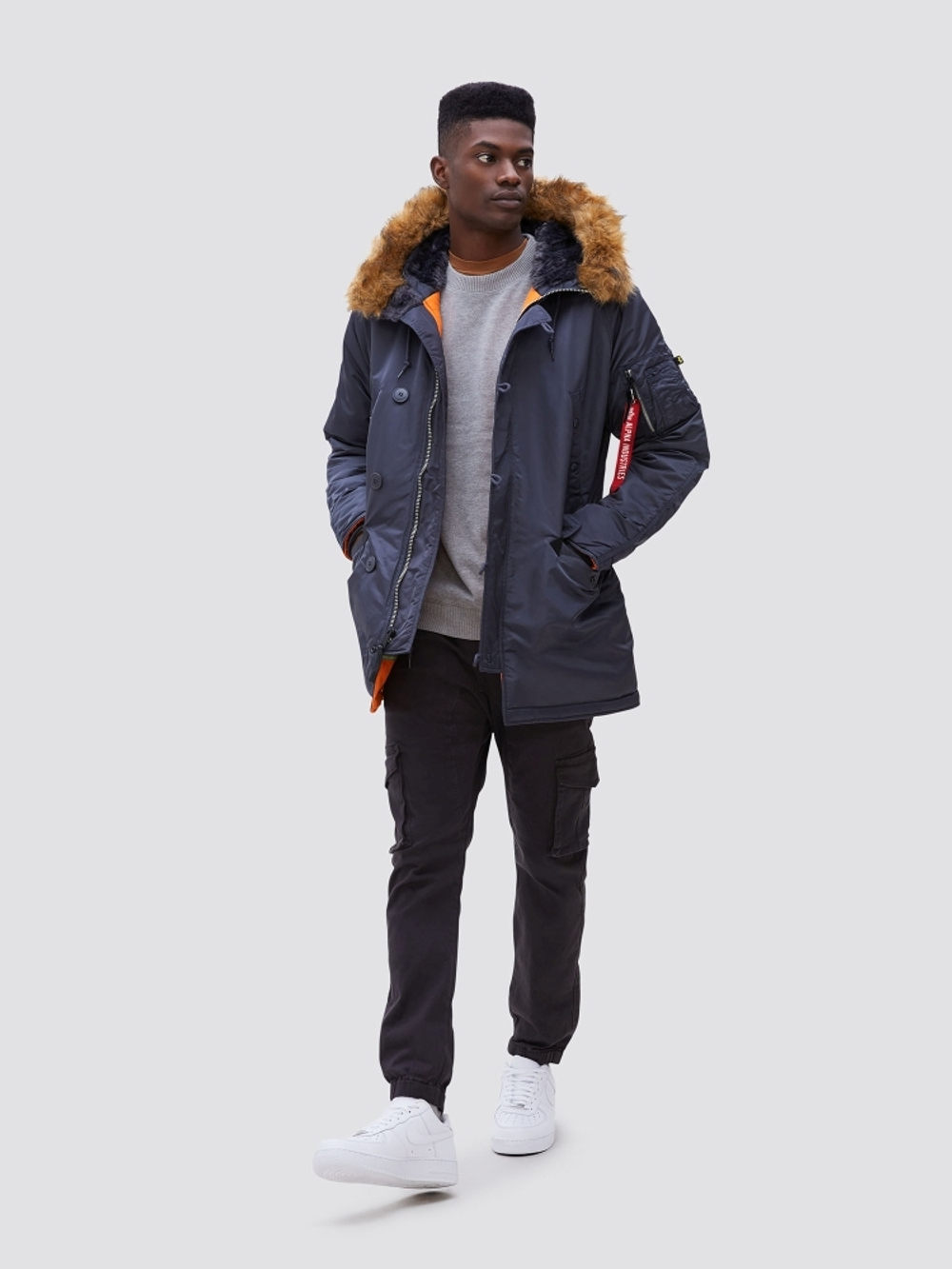 Куртка утепленная мужская ALPHA INDUSTRIES Slim Fit N-3B