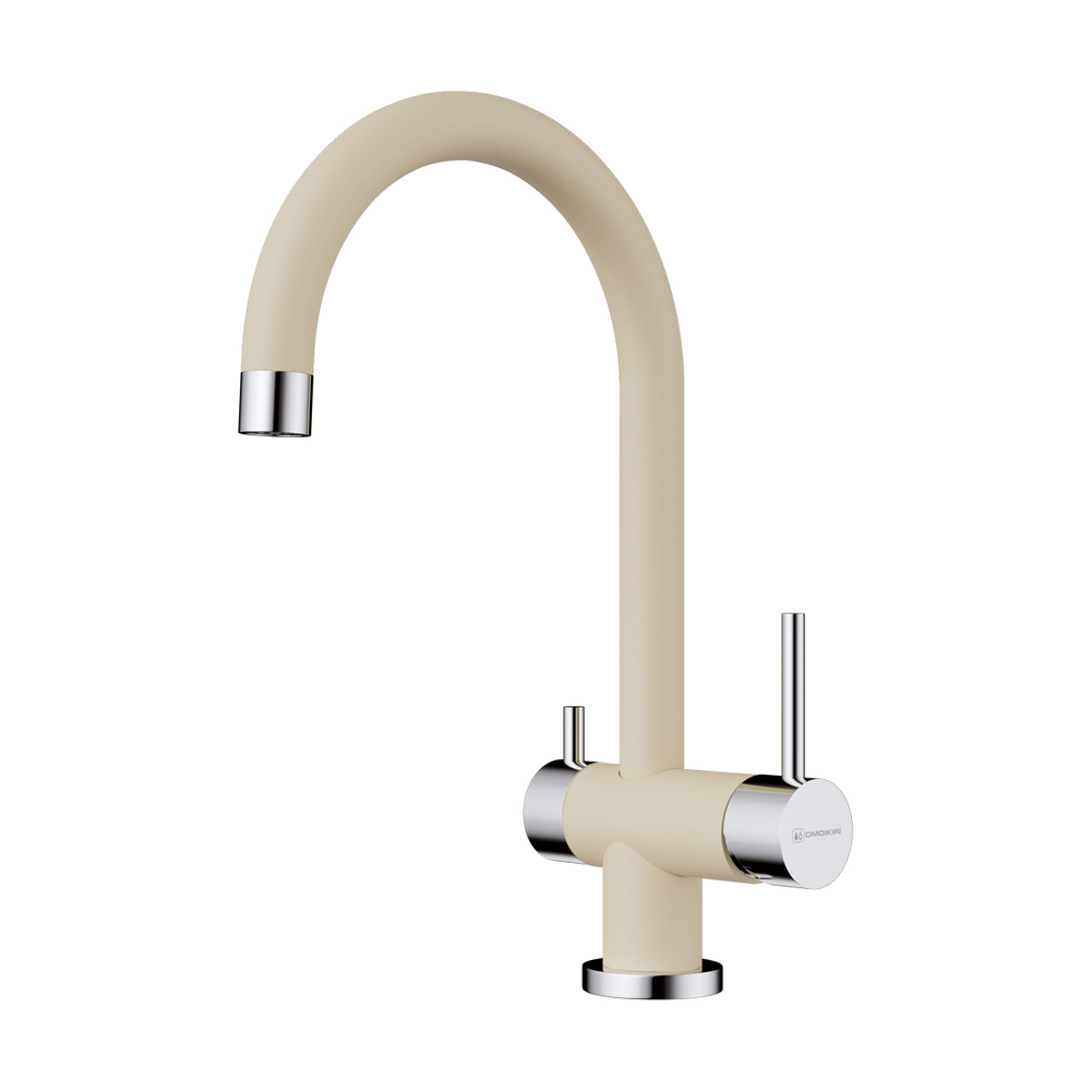 Смеситель для кухни Omoikiri Yamada-BE Ваниль