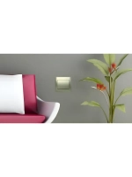 Рамка 1-я Profitec Corsa ST GLOSS (PC-пласт) белый