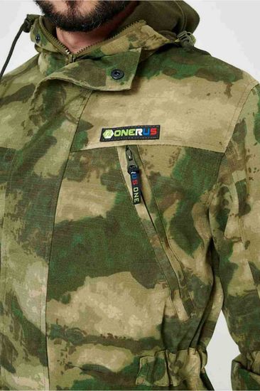 Костюм "ГОРНЫЙ -5" кур+бр (РипСтоп, КМФ Серый мох)