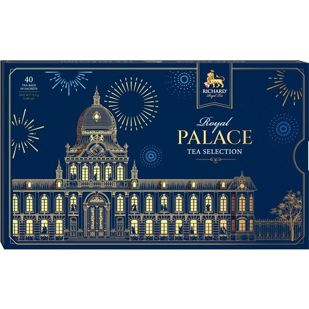 Чай Richard  Royal Palace Tea Selection 40 пакетов.