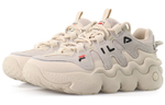 FILA Ferro BARRICADE II casual and comfortable second-generation shock absorption, non-slip, wear-resistant, low-cut retro basketball shoes women's oatmeal color