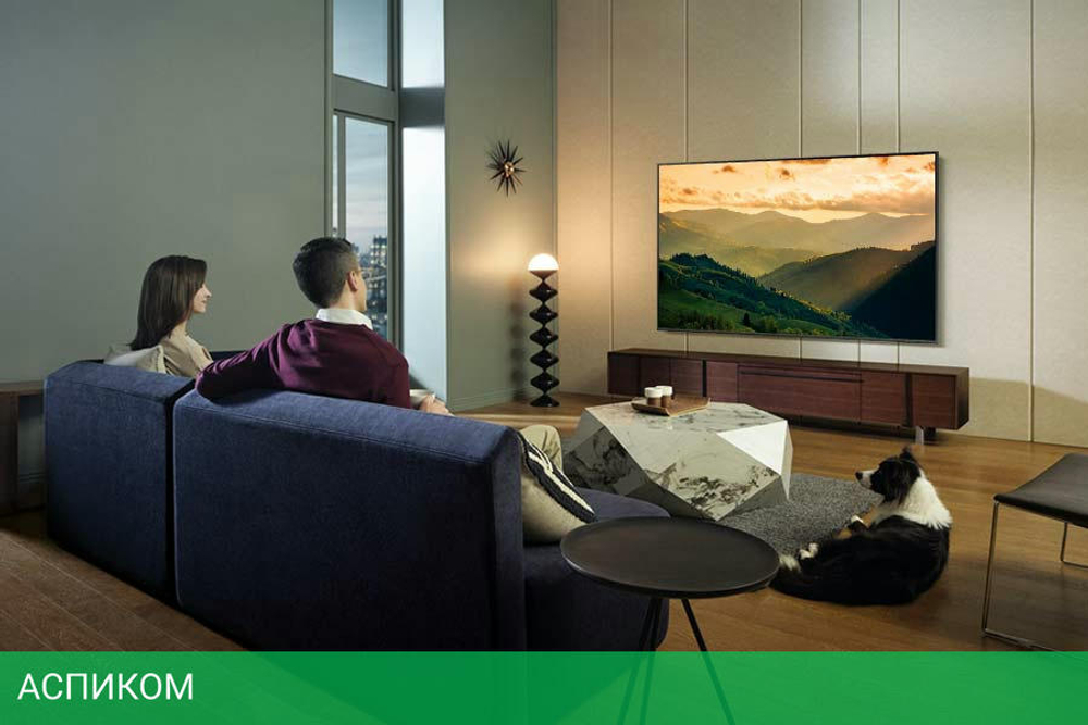 Телевизор QLED Samsung 75" QE75Q60CAUXRU