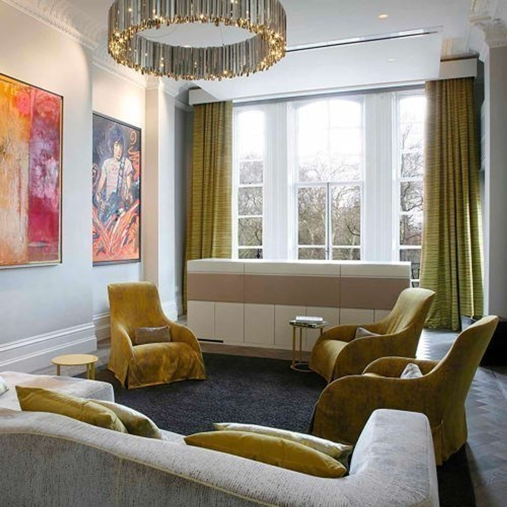 Pendant design lamp  Tom Kirk Facet by Innermost D80 (2 level/Gold)