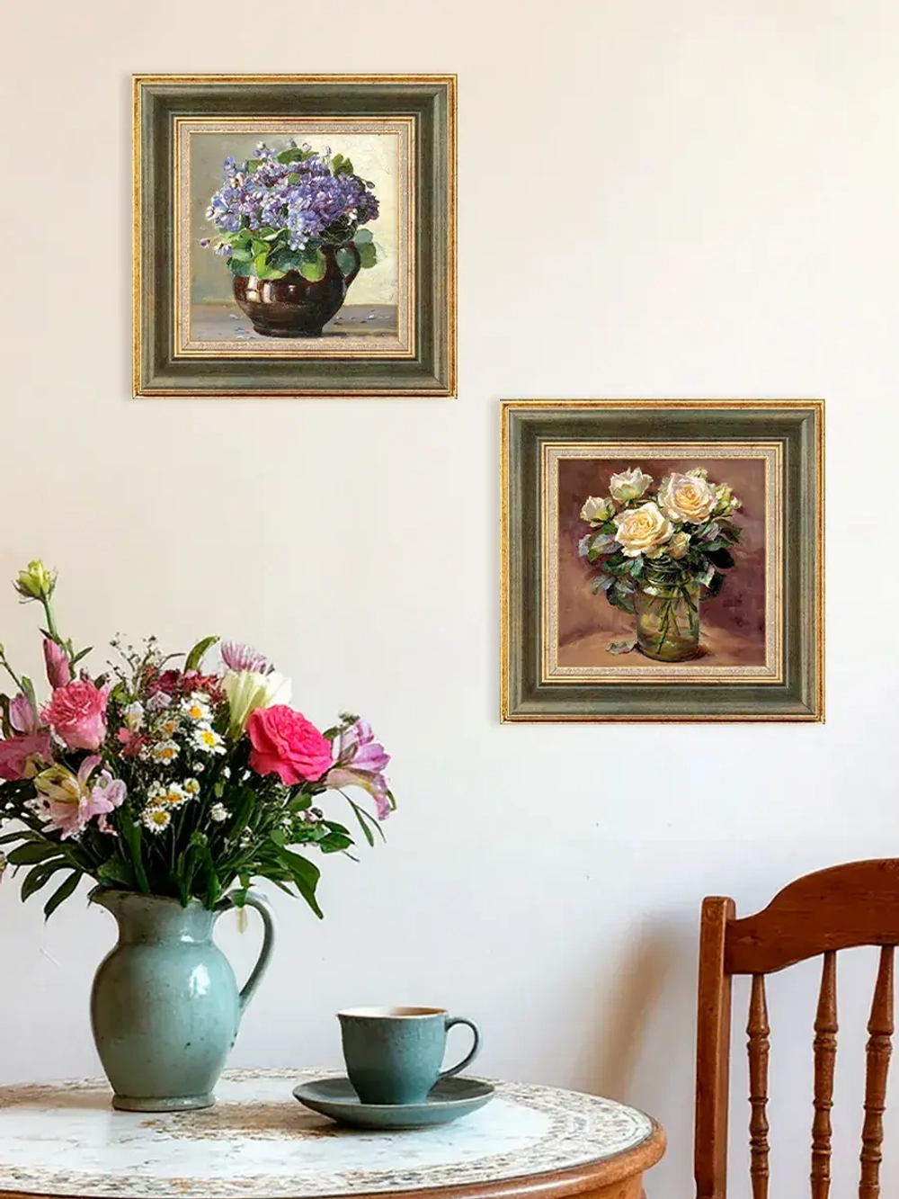 Картина на стену интерьерная на холсте 30х30 см