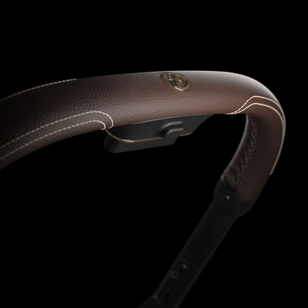 Коляска Cybex Coya Rosegold Frame Cloud G i-Size Magic Black 2 в 1 Peach Pink с дождевиком и бампером