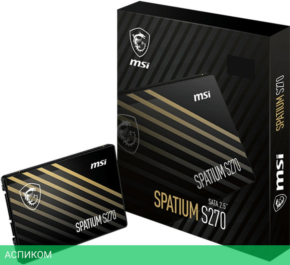 SSD диск MSI Spatium S270 960GB (S78-440P130-P83)