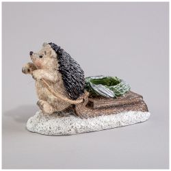 ПОДСВЕЧНИК "ЕЖИК" 14,7Х7,5Х10 СМ