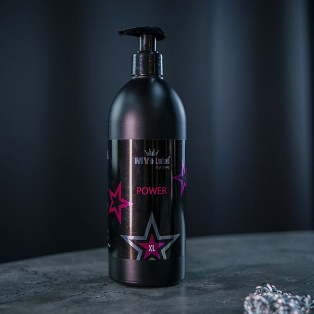 Возбуждающая гель-смазка на водной основе MyLube Power XL 500мл