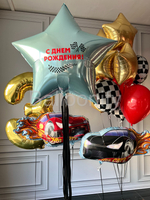 Набор шаров "Гонки" дизайн № 6