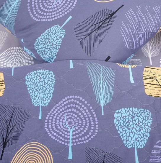 Евро комплект постельного белья Фэнтези бязь Зима-Лето