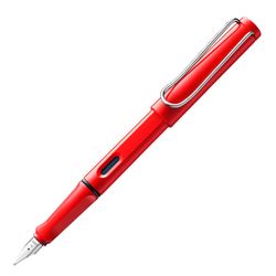 Перьевая ручка Lamy Safari 016 красная для левшей LH (4000175)