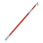 Багор телескопический CIM, 2 секции, 120-210 см, красный