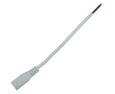 Ecola LED strip коннектор разъем штырьковый (мама) для адаптера с кабелем 15 см 1шт