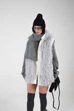 Жилет с мехом RIKKY