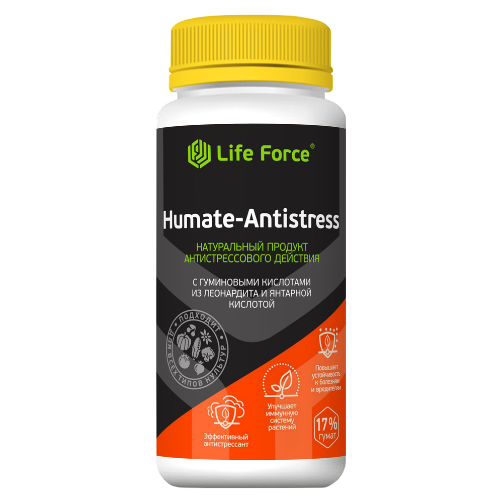 Жидкое удобрение антистрессового действия Life Force Humate Antistress бутылка 120 милилитров