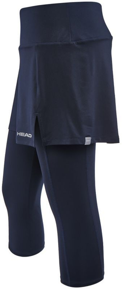Теннисная юбка Head Club 3/4 Tights Skort