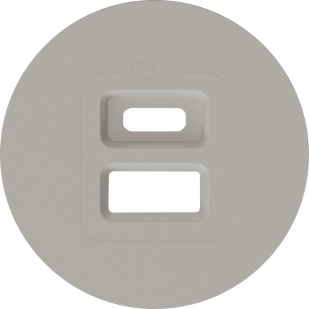 Накладка для розеток USB,  матовый кашемир,  серия D16
