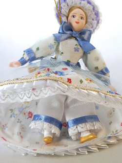 Кукла-подвеска Девочка Полианна