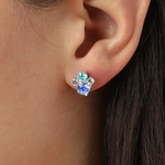 Серьги Dyrberg Kern BILLIS SS LIGHT SAPPHIRE 460046