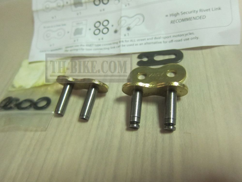 JT Dual Connecting Link- DL Type. 520 Chain. O-ring. ASMX.