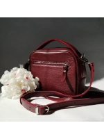 Сумка женская через плечо кросс боди натуральная кожа летняя