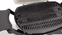 Портативный газовый гриль Weber Q 2200 с тележкой, 1 горелка, чёрный