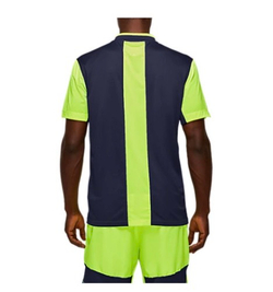 ASICS, COURT M POLO SHIRT, SAFETY YELLOW/PEACOAT, MEN, 2XL