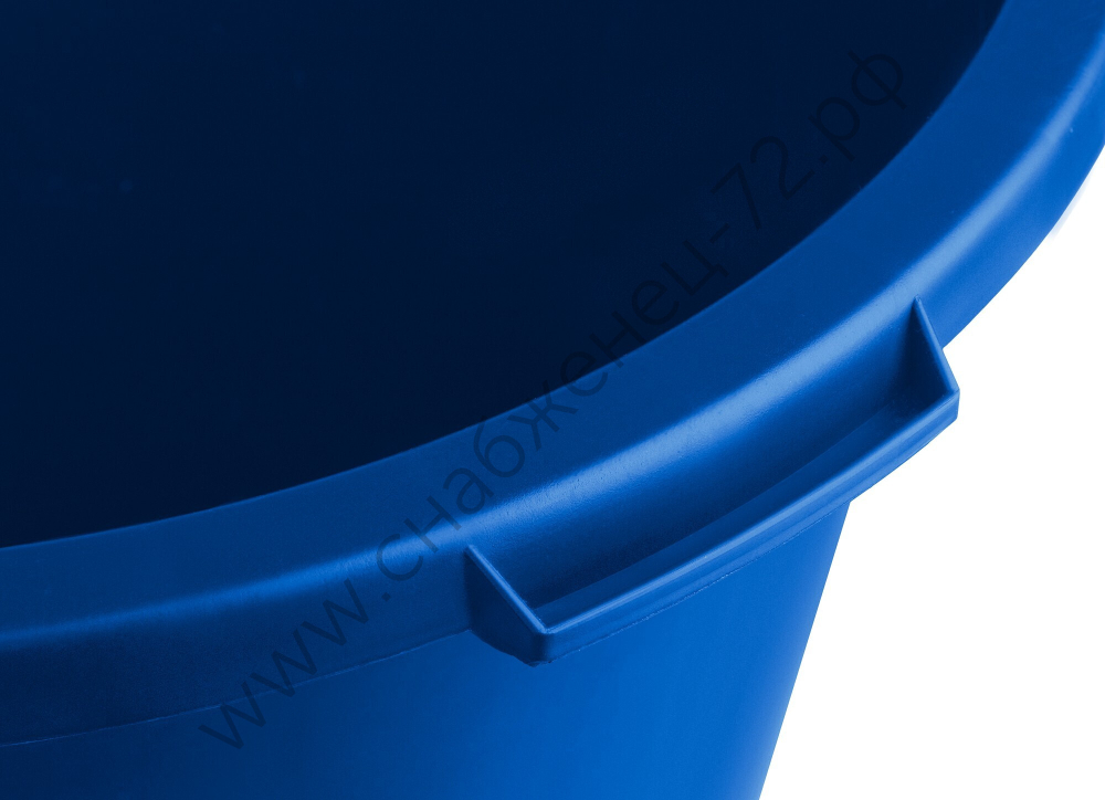 ЗУБР 40 л, первичный высокопрочный пластик, Усиленный круглый строительный таз, МАСТЕР (06094-45)