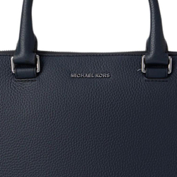 MICHAEL KORS MK Cooper Commute Cow Leather Shoulder Bag, Handbag, Briefcase Large Men"s Marine Blue