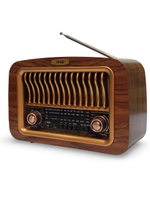 Радиоприемник в ретро стиле+MP3 плеер, Bluetooth TWS NS-6656BT
