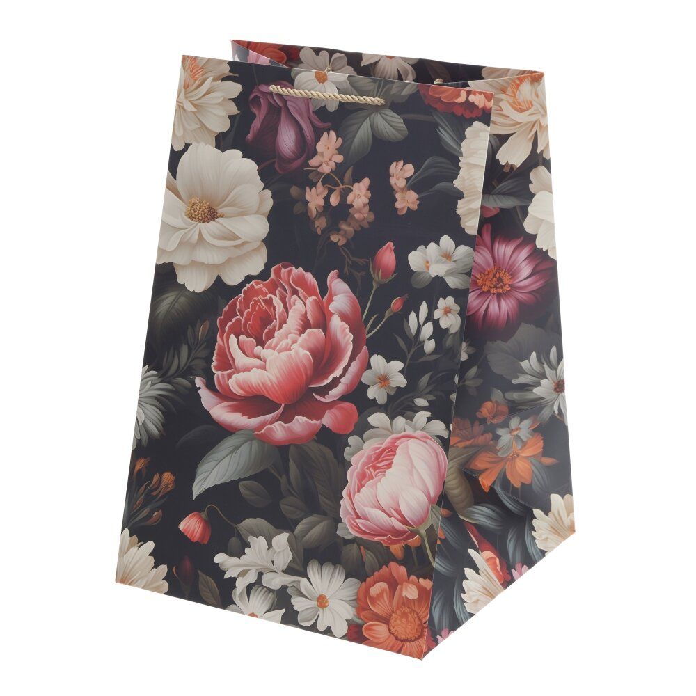 GAEM Пакет подарочный (бумага 210г/м2, блок микс 12шт), L28 W28 H42 см, 4в.