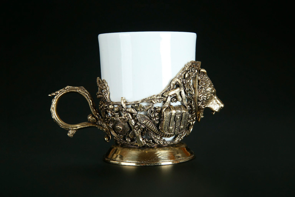 Чашка для кофе "Трофейный Медведь"