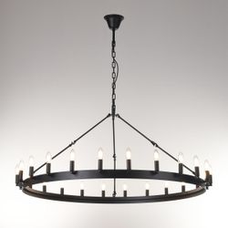 Citilux Смитсон CL470124 Люстра замковая подвесная Чёрная