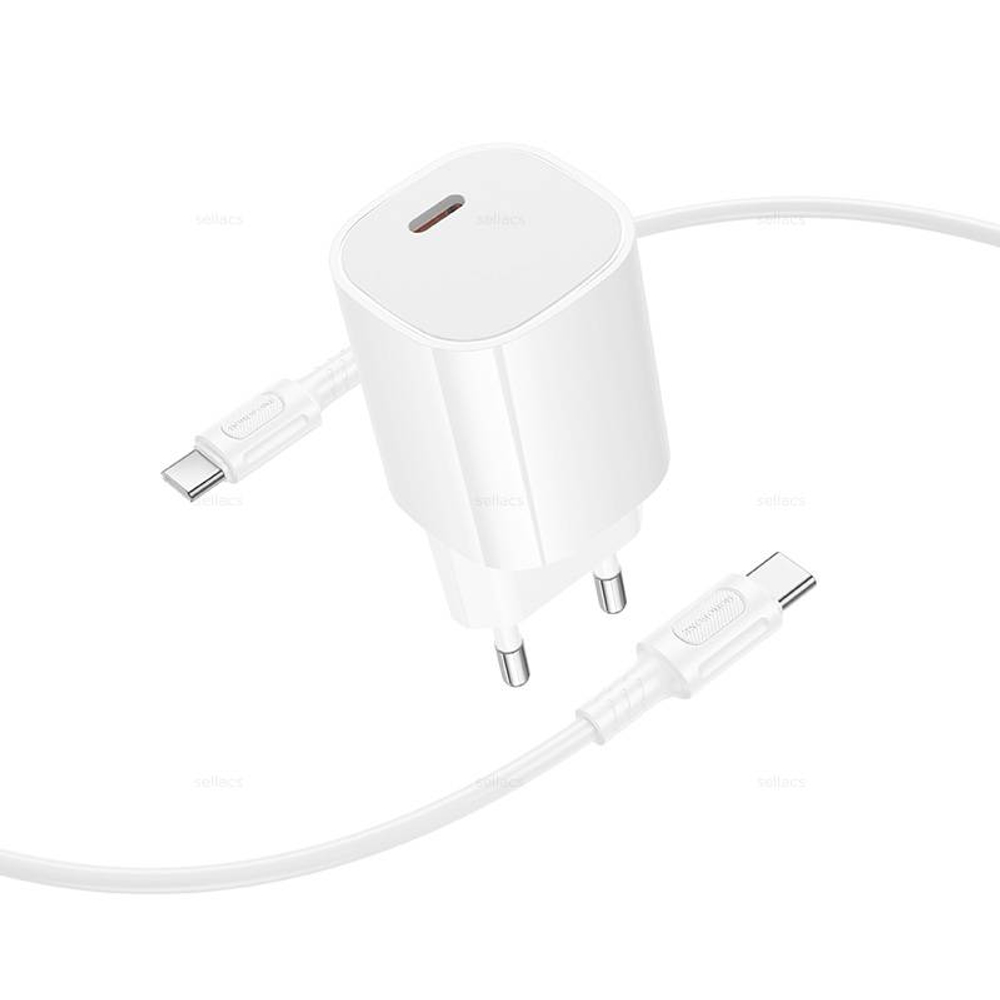 Зарядное устройство на Type-C PD20W Borofone BA103A (white)
