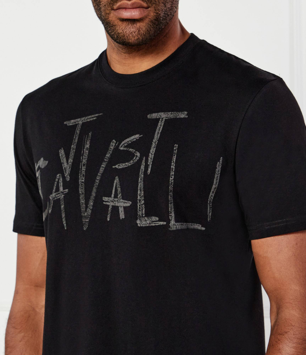 Футболка Just Cavalli - черный(78OAHT03CJ500)