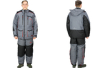 Костюм зимний SIBERIA ЗИМА ТК.BREATHABLE ЦВ.СЕРЫЙ/ЧЕРНЫЙ