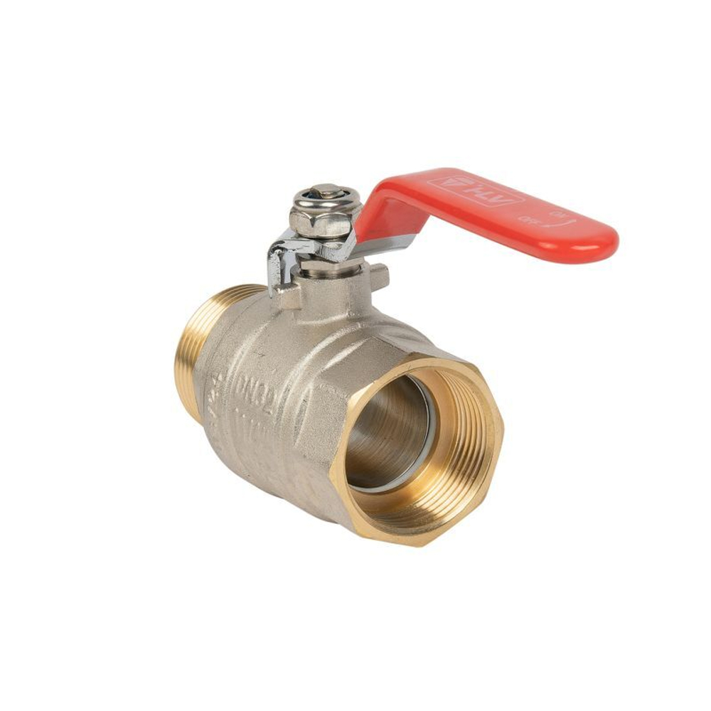 Кран шаровый НР-ВР 1 1/4" ручка HLV